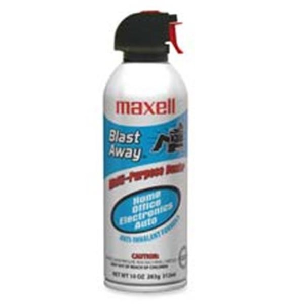 Maxell Maxell Corp. Of America MAX190025 Canned Air- Nonflammable- 10 oz. MAX190025